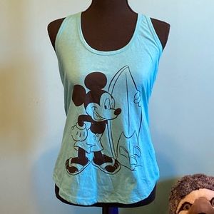 Disney Small Mickey Racerback Tank Like New